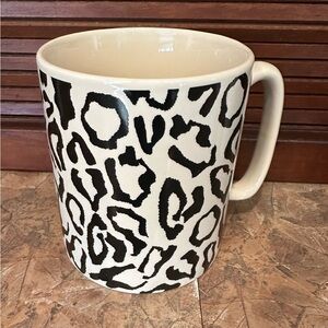 Leopard Print Ceramic Mug